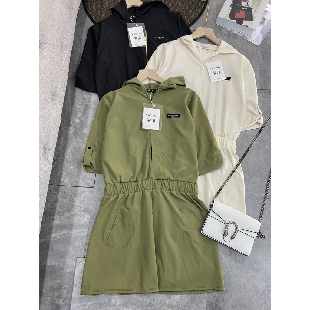 Jum Liền Mũ Khóa Thể Thao Logo Năng Động Cá Tính | BigBuy360 - bigbuy360.vn