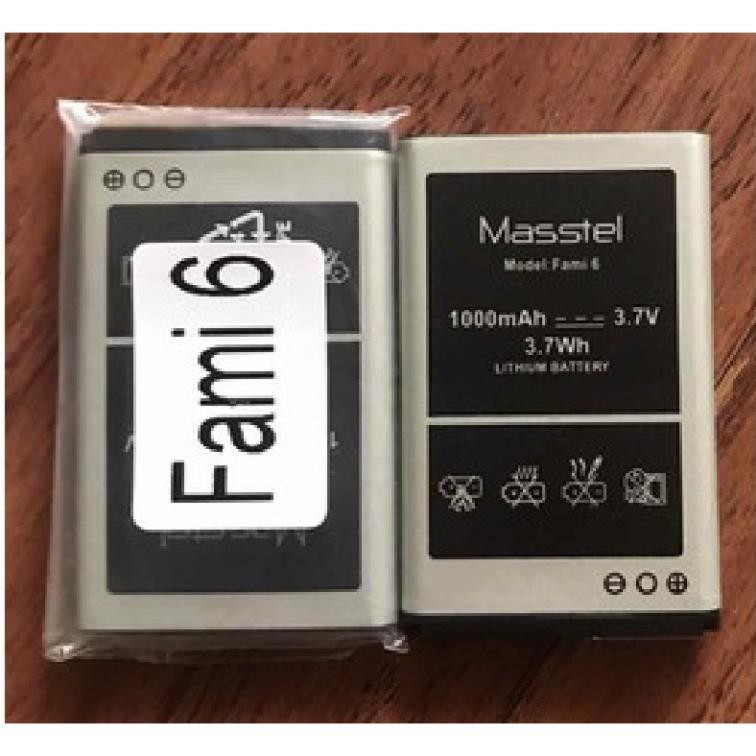 PIN MASSTEL FAMI 6 ZIN HÃNG