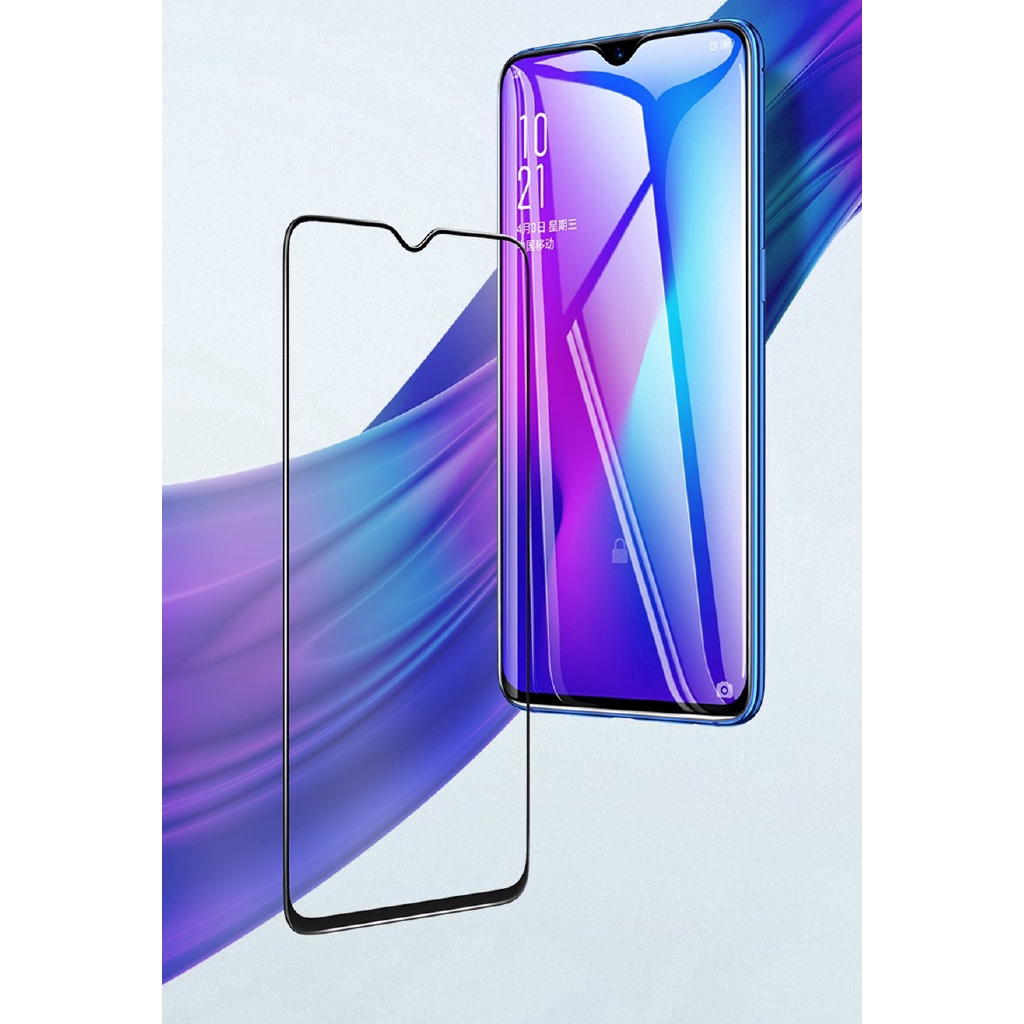 Kính cường lực 5D mới nhất full màn cho OPPO A94 A15 A15s A93 A73 A53 A92 A52 A31 A12 F11 R17 RX17 F9 Pro F7 F5 F3 A7 A5 A9 2020 A83 A3s K3