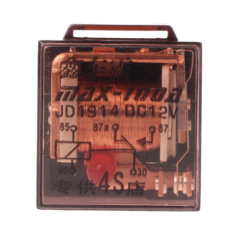 Relay két nối tự động 12V 100A 5 pin SPDT cho xe hơi