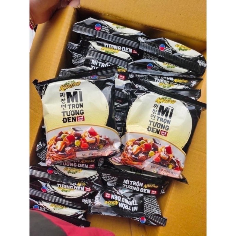 (Bán hỗ trợ dịch)MÌ TRỘN TƯƠNG ĐEN KORENO thùng 20 gói x 78g [DATE MỚI NHẤT] | BigBuy360 - bigbuy360.vn