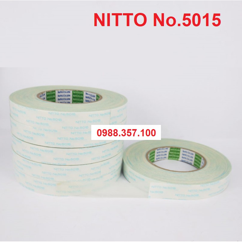 Băng dính hai mặt trắng Nitto 5015