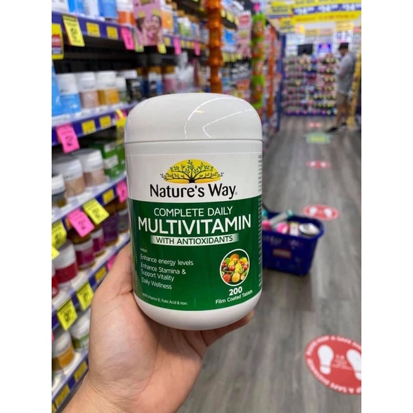 Vitamin Tổng Hợp  Nature’s Way Complete Daily Multivitamin - 200 Viên