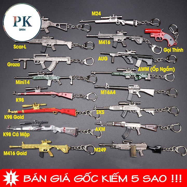 [ BEST SELLER ] Móc Khóa PUBG - Giá Sỉ S007