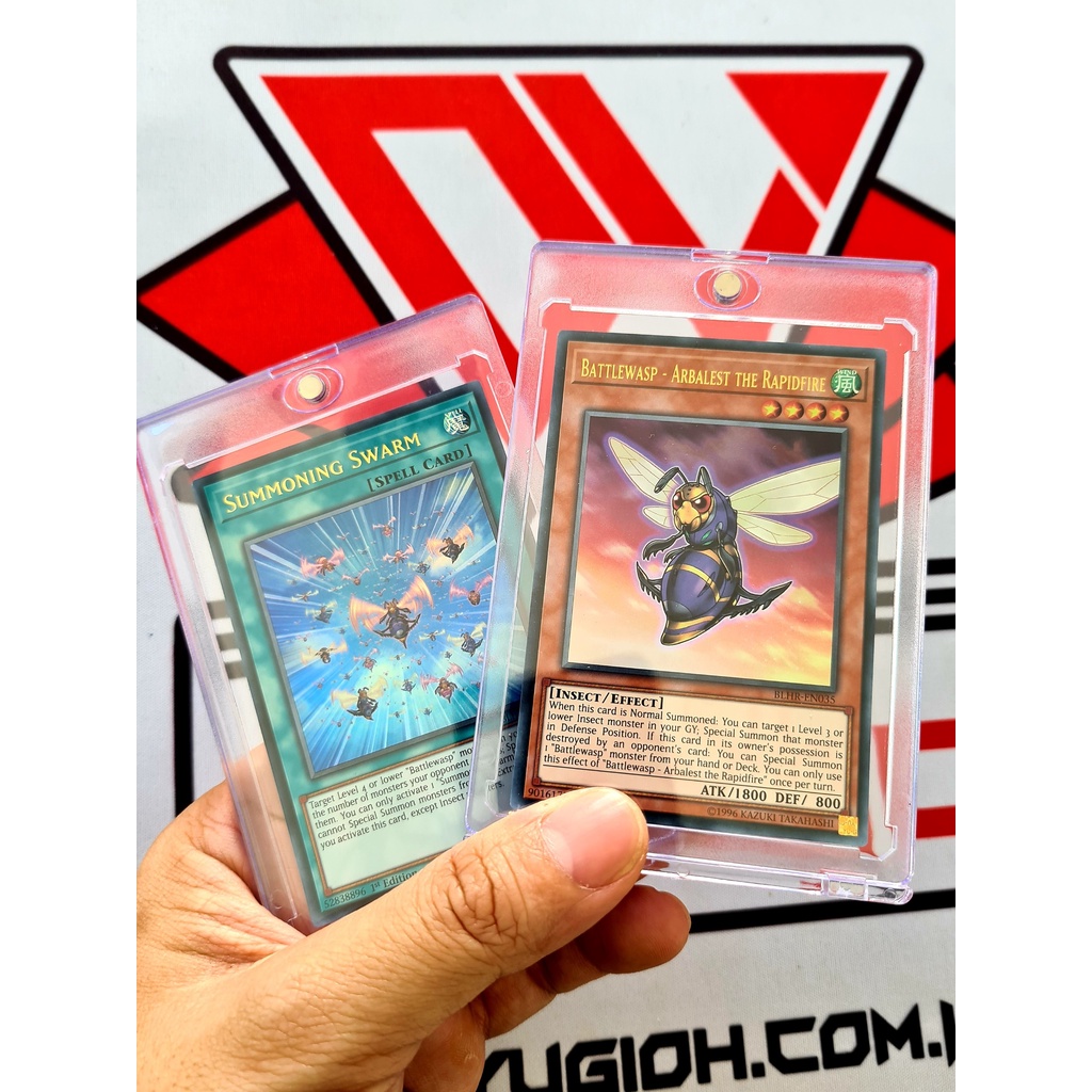 [ ĐỖ LẠC SHOP ] One-Touch 35 pt - Hộp Bảo vệ thẻ bài Yugioh, Pokemon nam châm