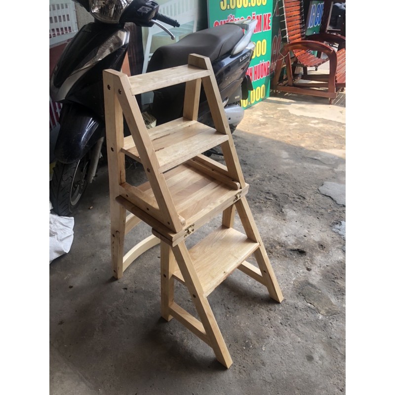 Ghế Bậc Thang Xếp Gọn Thành Ghế Ngồi ( Cao 89cm )