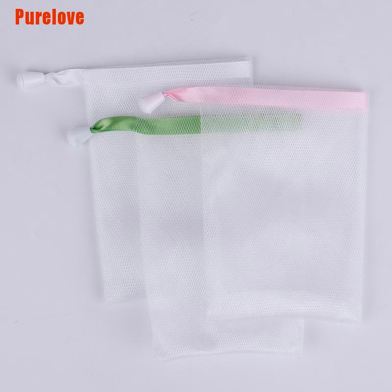 Túi Lưới Nylon Đựng Xà Phòng Tẩy Tế Bào Chết Tiện Dụng