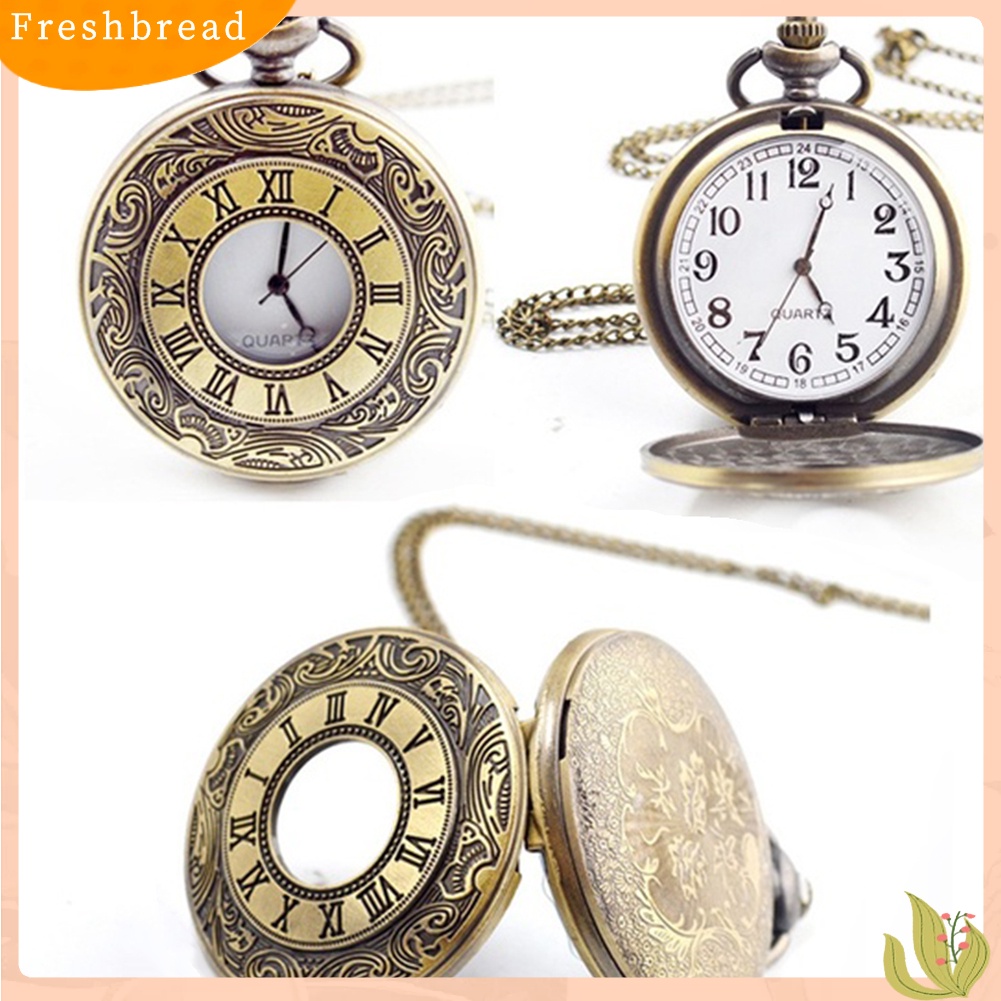 Đồng hồ quả quýt mặt tròn phong cách vintage