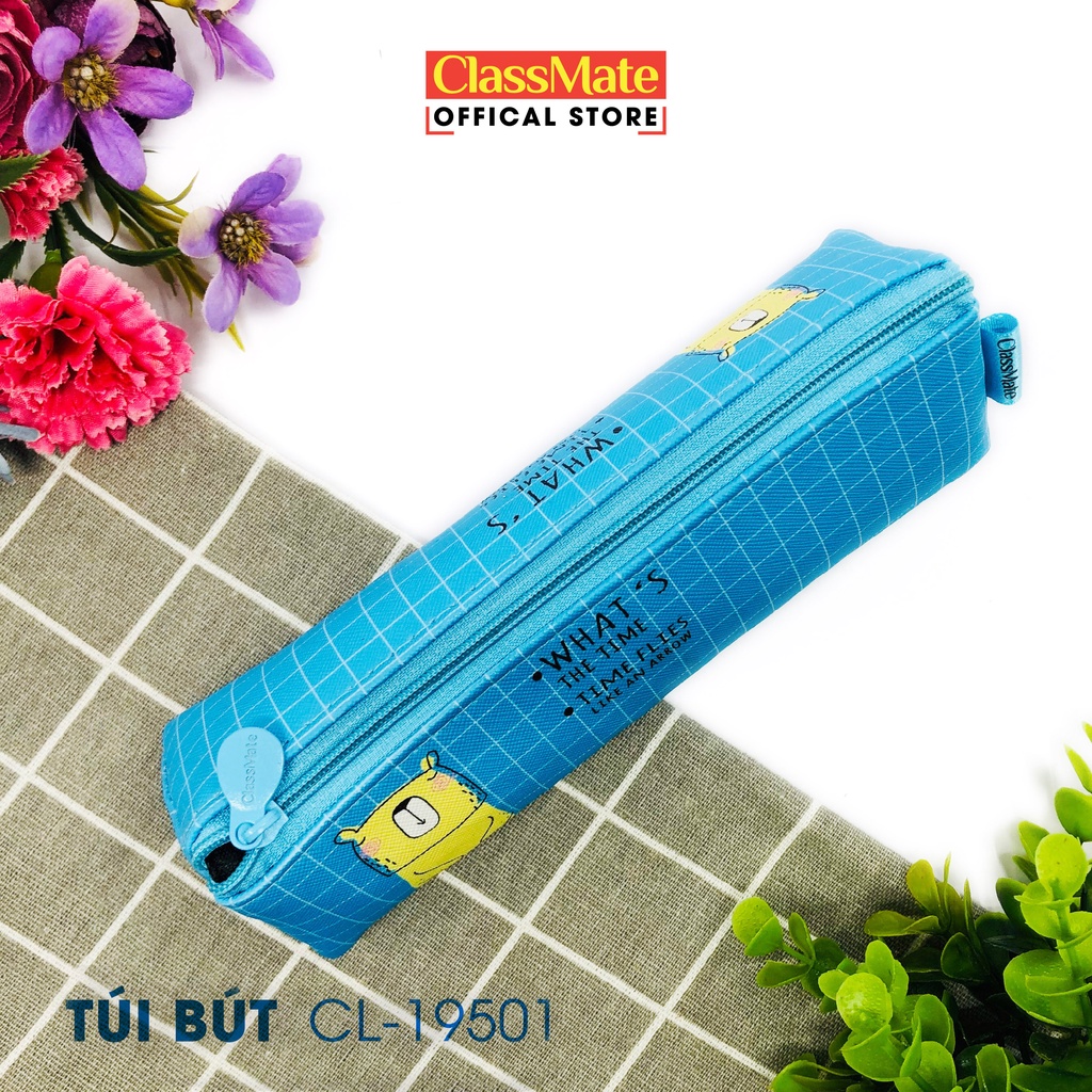 Túi Đựng Bút CLASSMATE Họa Tiết Dễ Thương, Chất Da PU Cao Cấp Bền Bỉ CL-19501