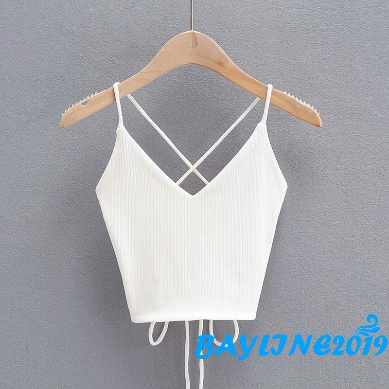 Áo Nữ Không Tay Cổ Chữ V Thời Trang Quyến Rũ