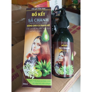 Dầu gội thảo dược bồ kết sả chanh - Nâu