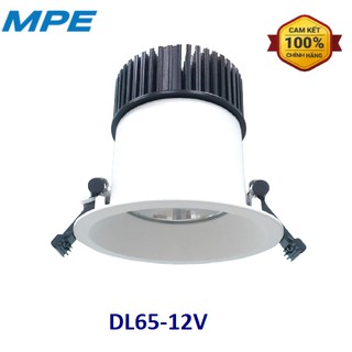 Combo 2 cái - đèn led downlight âm trần mpe 12w dl65-12v
