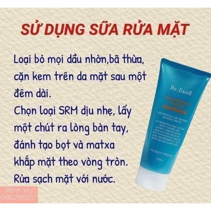 Sữa rửa mặt DAILY BEAUTY R&B nhập khẩu Hàn Quốc, làm sạch da phù hợp mọi loại da