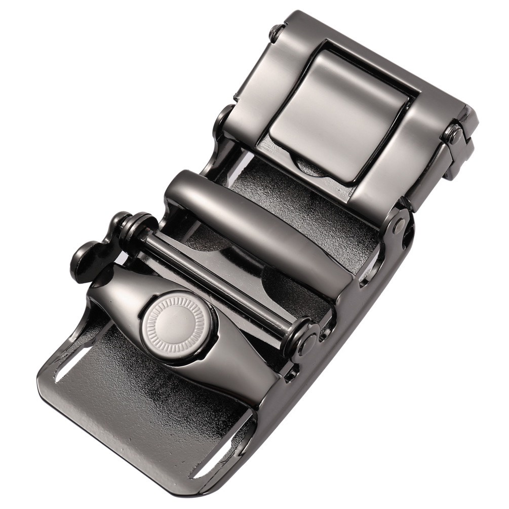 Mặt Khóa Thắt Lưng Cao Cấp TMK16 Rộng 3.6cm Dùng Cho Dây Da Có Răng Nhựa - Chất Liệu Mặt Khóa Bằng Hợp Kim