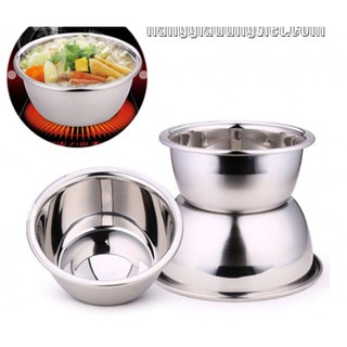 Thau sâu inox hàng cao cấp size 30cm