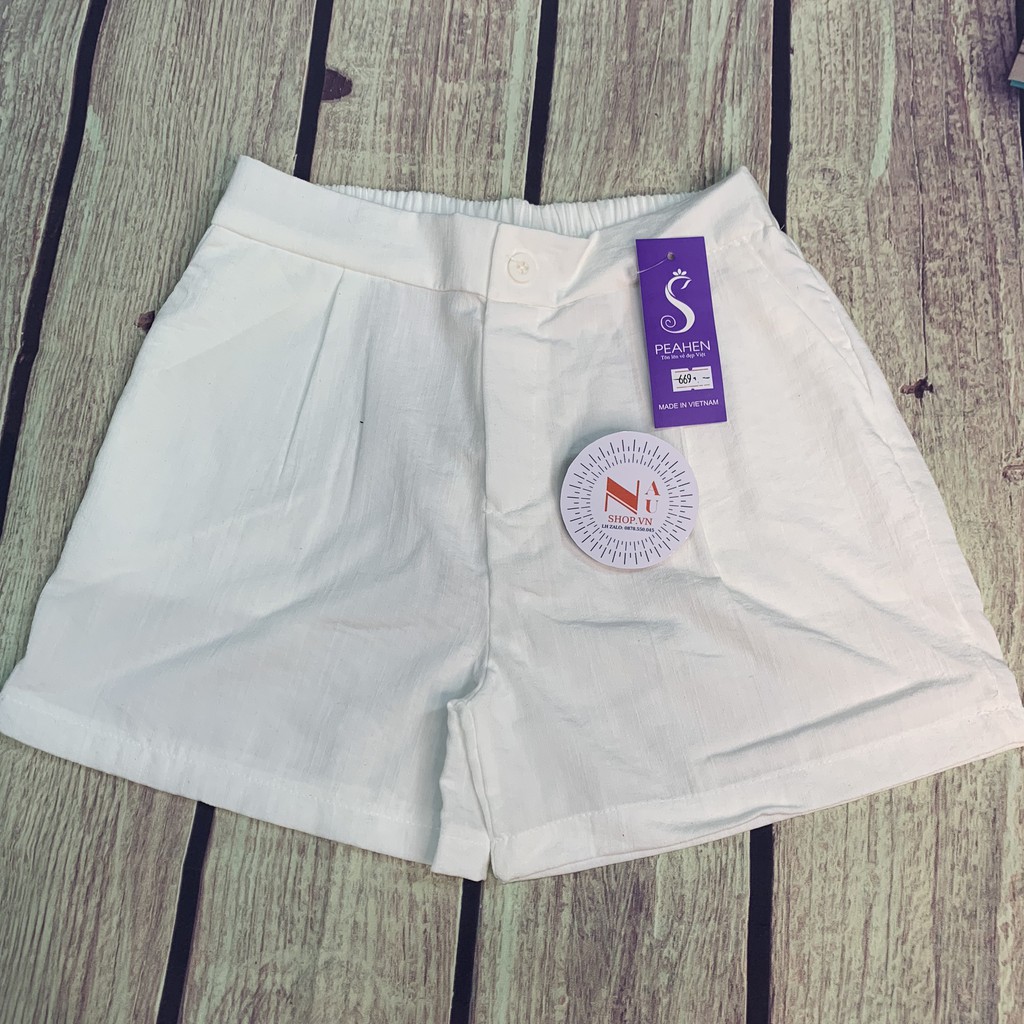 Quần short,quần đùi đũi thái nữ ❤FreeShip❤  siêu mát lạnh nhiều màu Free Size <65kg | BigBuy360 - bigbuy360.vn