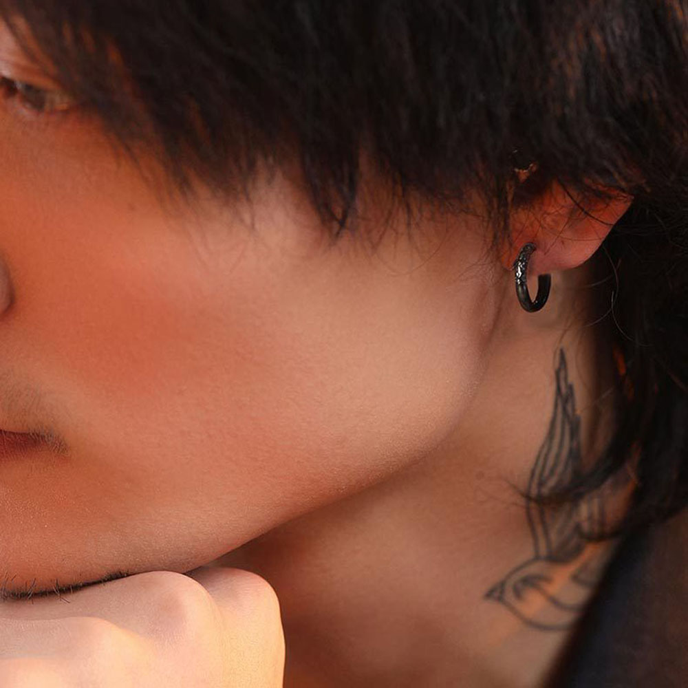 Khuyên Tai Tròn Thời Trang Cá Tính