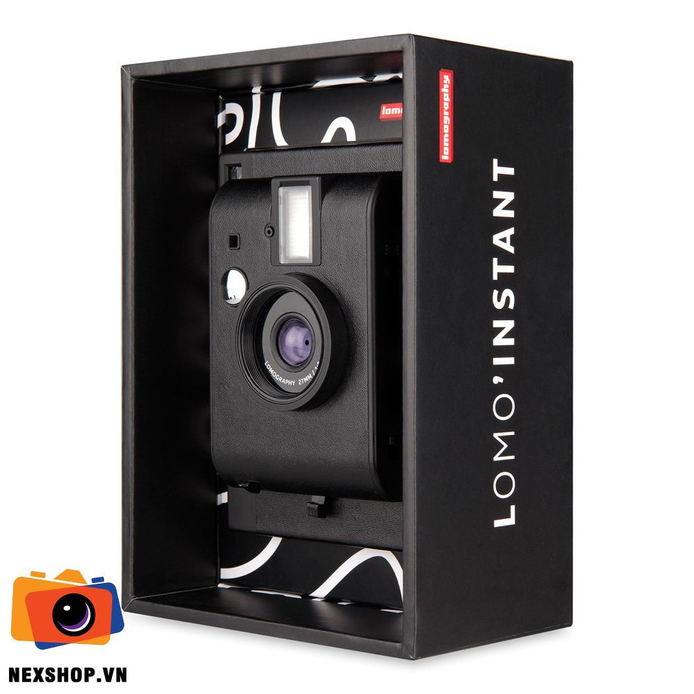 Máy Ảnh Lomography Lomo'Instant Camera | Màu Đen | Chính hãng