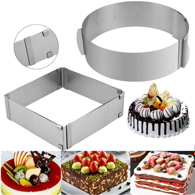 Khuôn Làm Bánh Hình Tròn Bằng Thép Không Gỉ