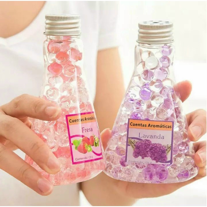 LỌ SÁP THƠM DẠNG VIÊN NHIỀU MÀU HÌNH THÁP - SÁP THƠM DẠNG HẠT TRONG SUỐT