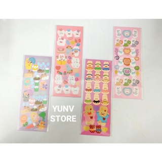 Yunv sticker trang trí gấu và thỏ dễ thương
