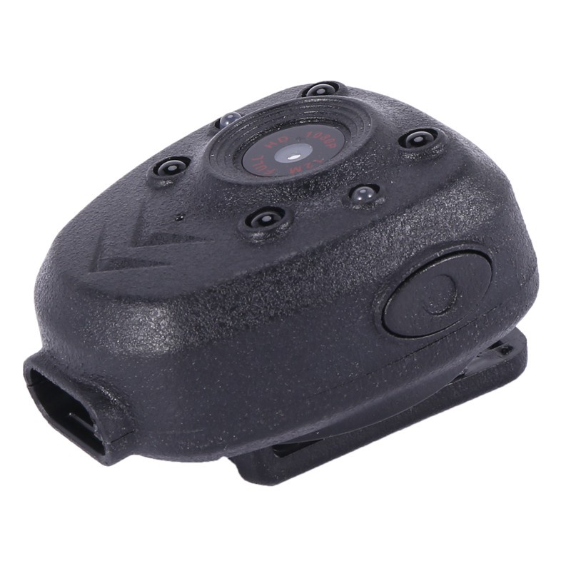 HD 1080P Police Body Lapel Worn Video Camera DVR IR Night Visible LED Light Cam 4-hour Record Digital Mini DV Recorder Voice 16G