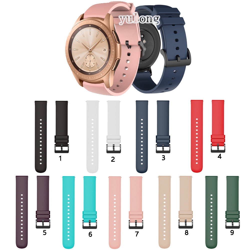 Dây Đeo Silicon Cho Đồng Hồ Thông Minh Samsung Galaxy Watch 42mm