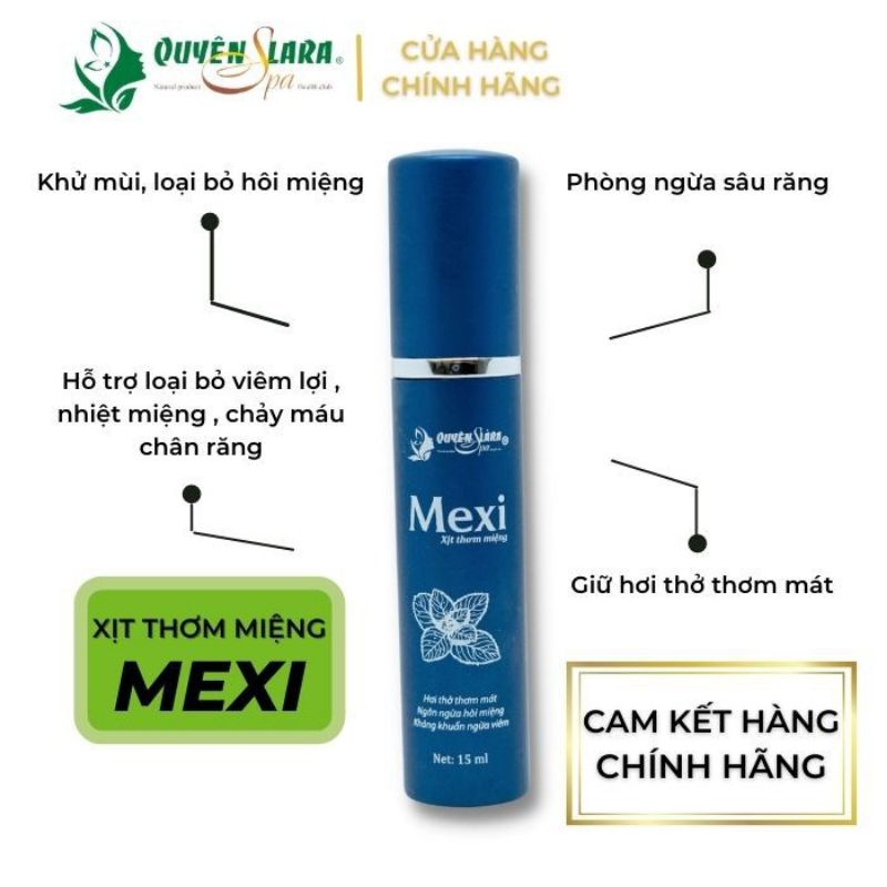 Xịt thơm miệng MEXI Quyên lara
