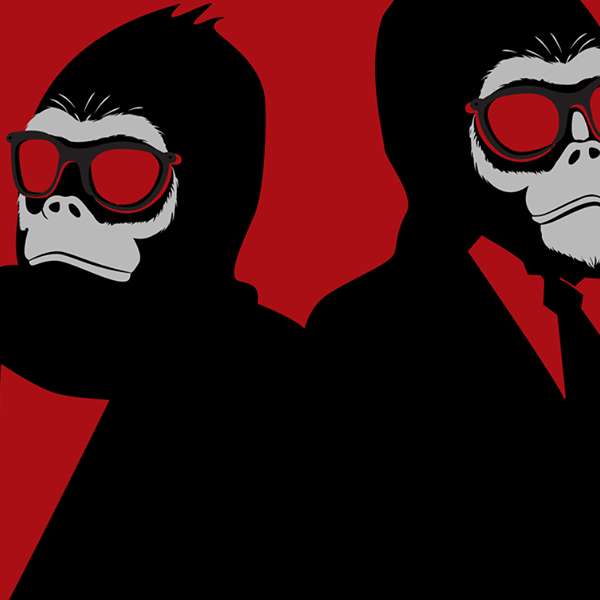 Cà Phê Monkey In Black