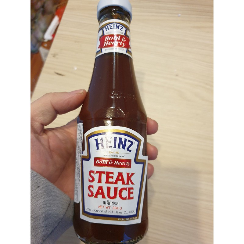 Sốt thịt nướng - Heinz steak sauce 284G