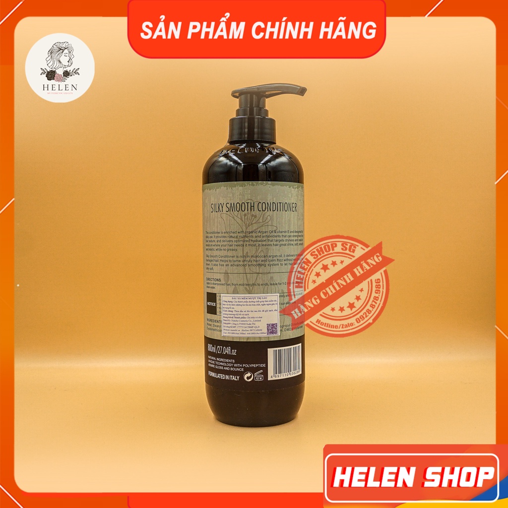 Combo Gội Xả DELOFIL Ngăn Gàu 500-800ml, Mượt Tóc, Giảm Rụng Tóc, Chăm Sóc Tóc Khô Xơ, Hư Tổn  Dầu Gội Argan