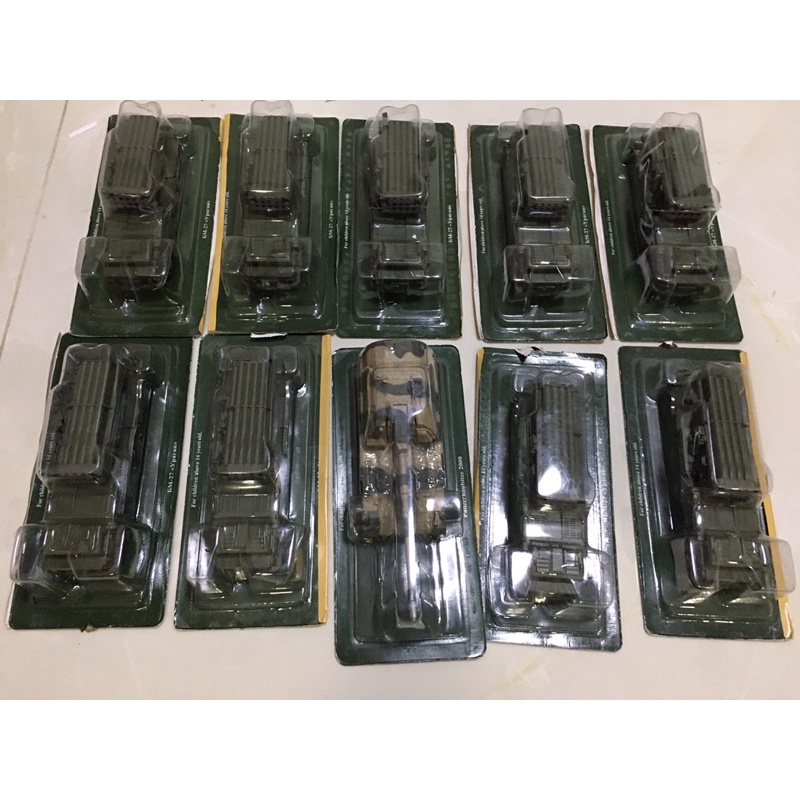 Mô hình xe tăng tỷ lệ 1:72 phá.o phản lực BM-27 Uragan của Liên Xô / Nga.