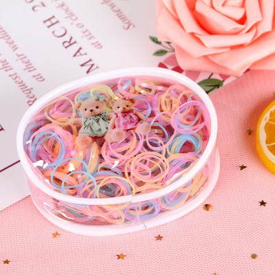 Chun buộc tóc túi đựng nhiều màu dễ thương