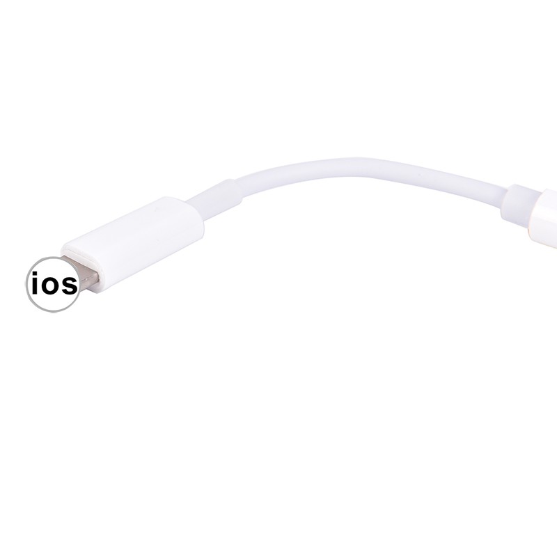 Dây Cáp Chuyển Đổi Tai Nghe Ios 11 12 Cho Ios 3.5mm