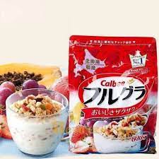 Ngũ cốc Calbee 750gr Nhật bản date mới nhất T1/2024