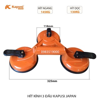 HÍT KÍNH 3 CHẠC CAM KAPUSI