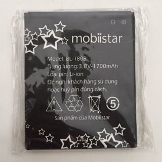 [Mã ELHA9 giảm 15% đơn 50K] Pin Mobistar touch bean 452c(model:BL-180B)