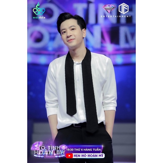 ÁO CỘT DÂY PRINCE PHỐI TWEED ĐEN “K honista”
