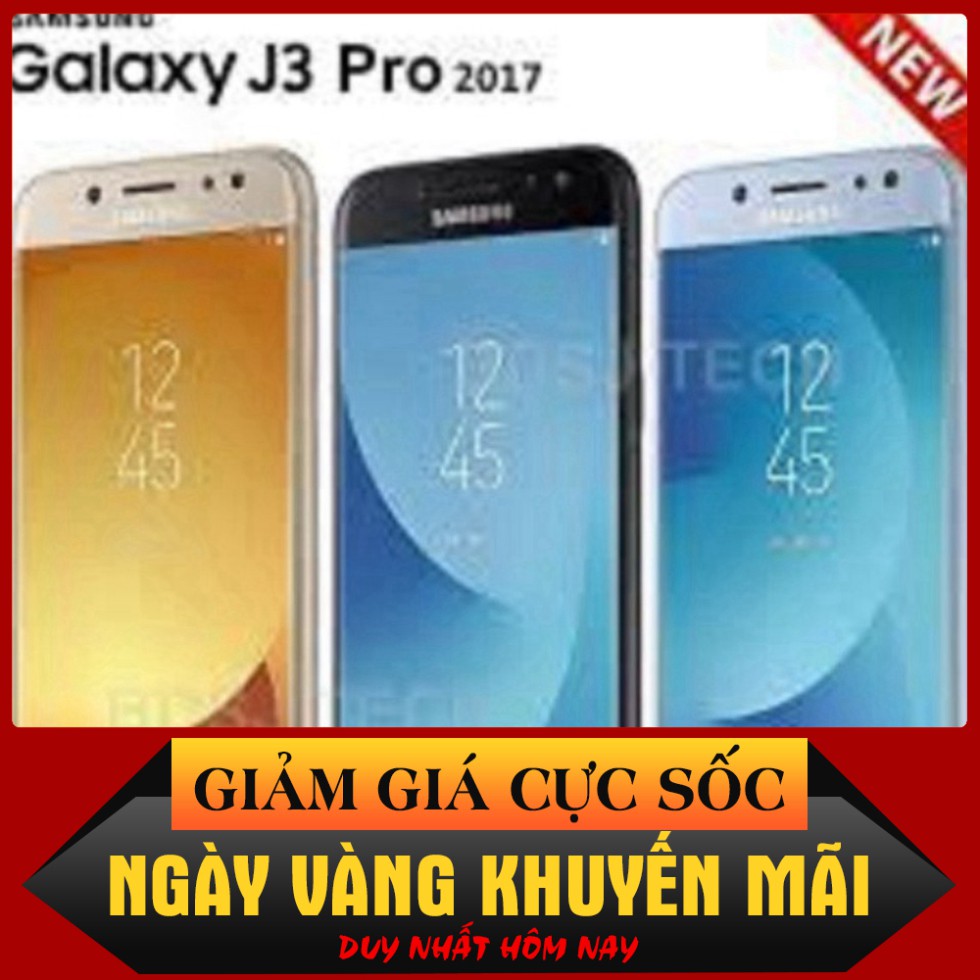 DUY NHẤT HÔM NAY '' RẺ HỦY DIỆT '' điện thoại Samsung Galaxy J3 Pro 2sim (3GB/32GB) Chính Hãng - chơi PUBG/LIÊN QUÂN đỉn