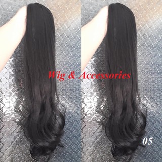 Tóc cột xoăn đuôi