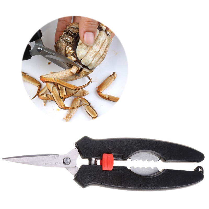 Kéo Cắt Hải Sản 7inch Bằng Thép Không Gỉ