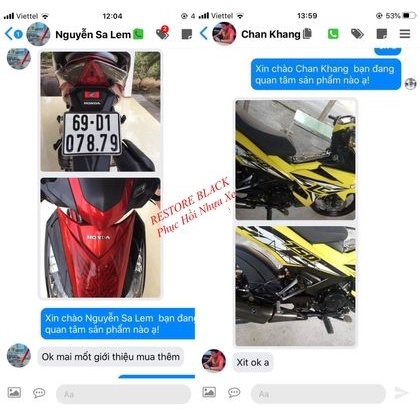 ✅ Chai phục hồi nhựa nhám đen The Tyre, bảo vệ nhựa nhám, cao su vỏ xe dùng cho oto và xe máy