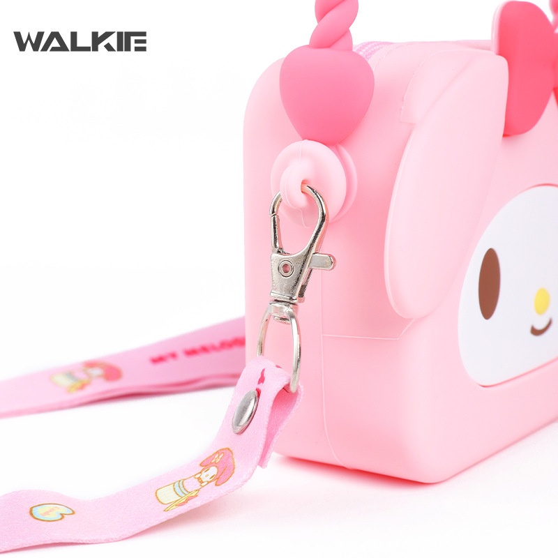 SANRIO Túi Tote Đeo Chéo Vai Đựng Tiền Xu Họa Tiết Hoạt Hình Mymelody Kuromi Cinnamoroll Dễ Thương Cho Bé