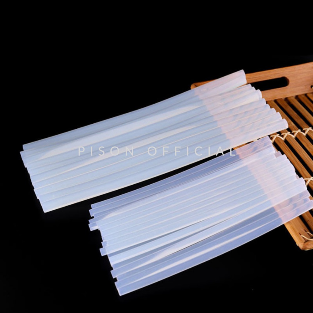 Set 5 keo nến Pison cỡ nhỏ 17 và loại lớn 25cm  dùng cho máy bắn keo silicon - 1 bộ