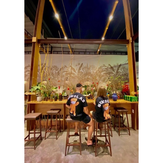 AT04_Áo Thun Nữ Dáng Rộng Unisex TEDDY NIKOLAS Be Yourself Chính Hãng_Chất Cotton Xuất Dày Dặn Mềm Mịn Mát Không Xù Lông