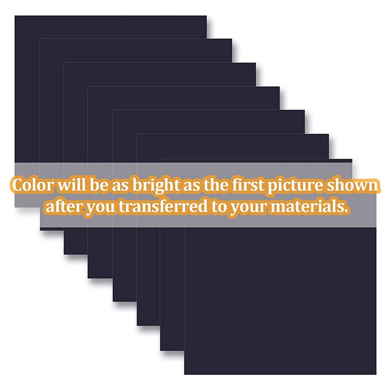 Set 8 Tấm Giấy In Mực Không Thể Thay Đổi Cho Cốc Cricut Cup Press 12X12 Inch