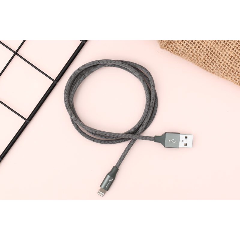 Cáp iPhone sạc nhanh 12w 02m/1m/2m xmobile/ava/evalu 1 đổi 1 năm