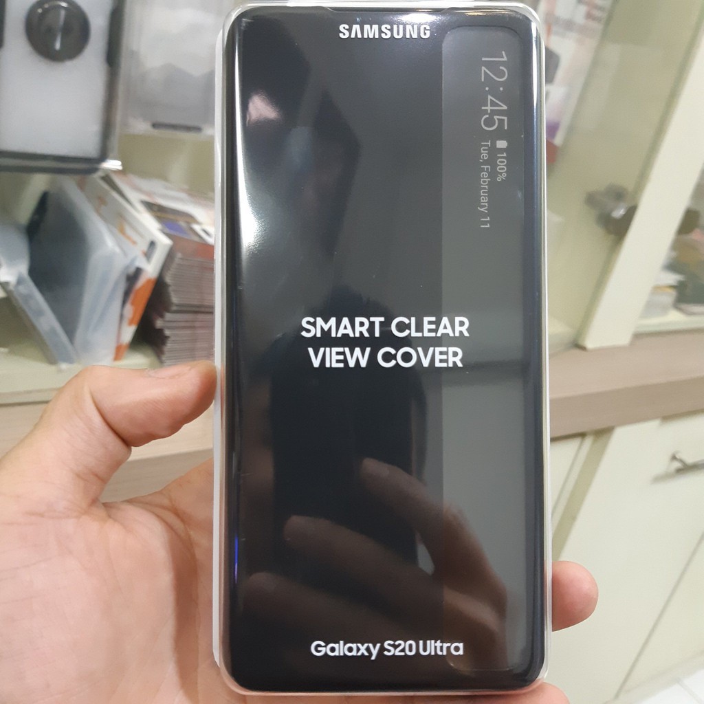 Bao da Clear View samsung Galaxy S10/S10+/S20+/S20 Ultra/S20/S20 FE