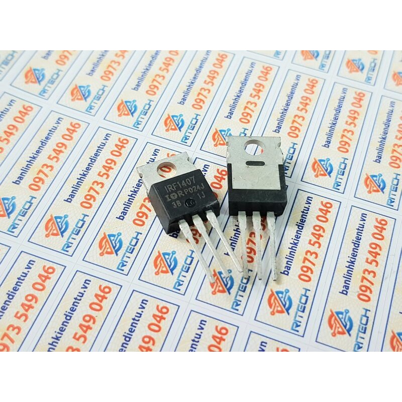 [Combo 3 chiếc] IRF1407 Mosfet N-Channel 75V 130A TO-220