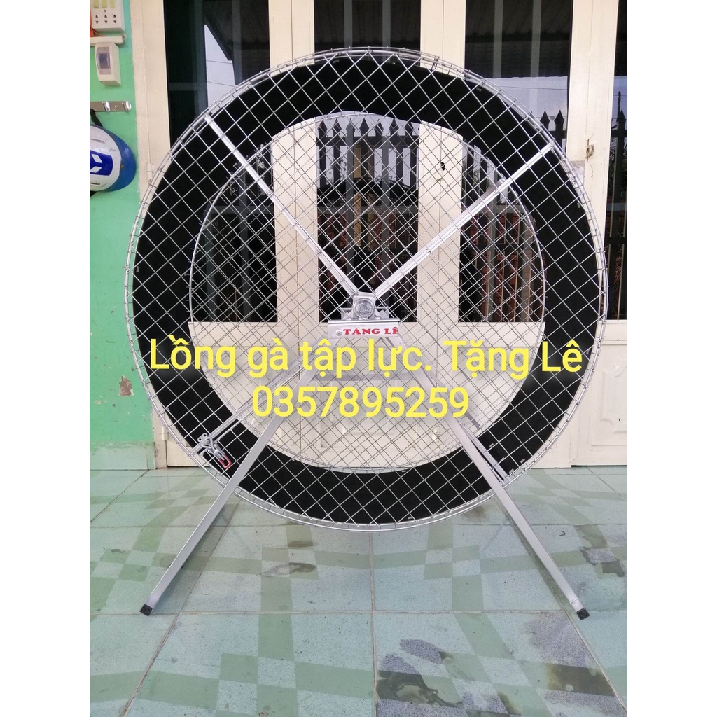 Lồng chạy tròn tập lực gà chọi.Tặng lê 0357895259